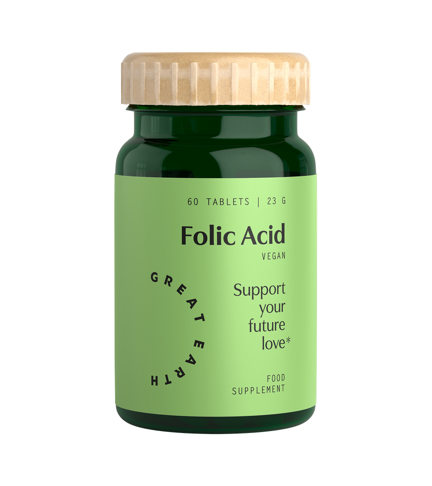 Folic acid, 60 tabs