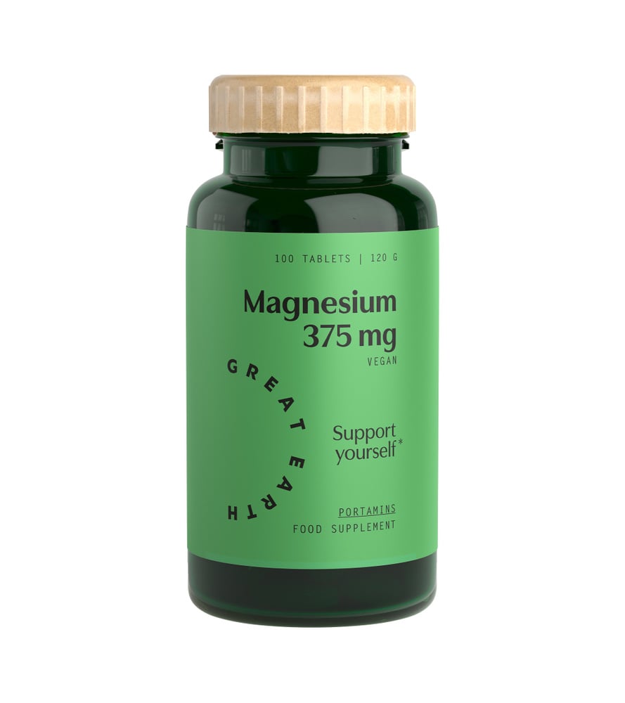 Magnesium 375 mg, 100 tabs