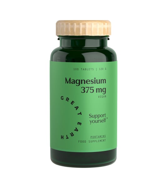 Magnesium 375 mg, 100 tabs