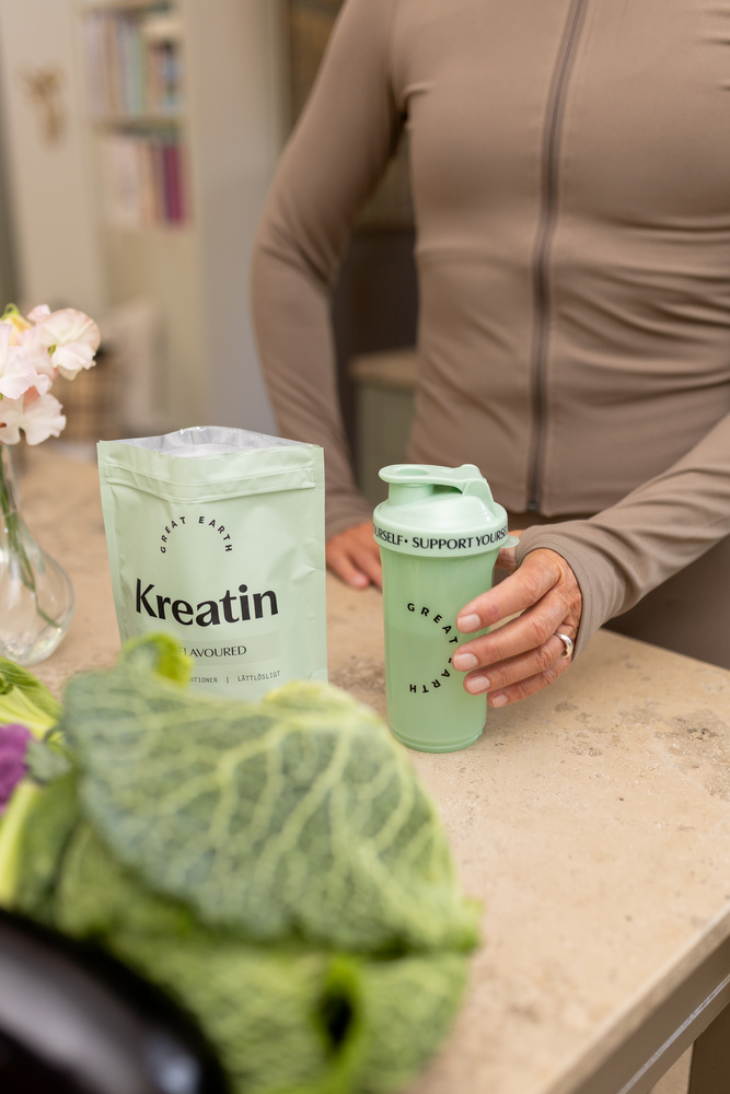 Shaker - 500 ml Grön