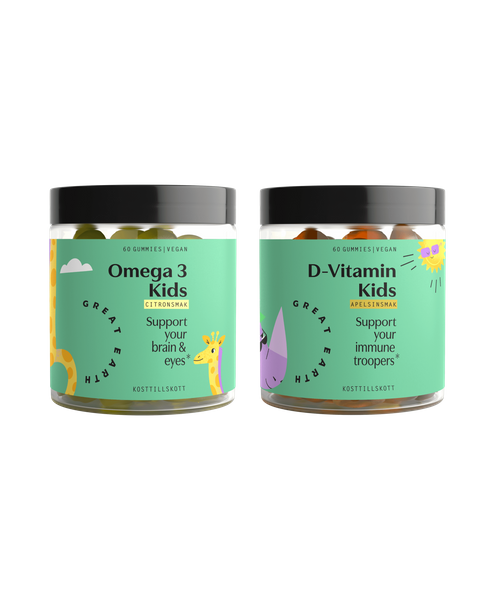 Omega 3 + D-vitamin kids-paket