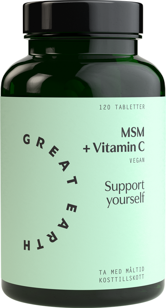 Kosttillskott MSM+Vitamin C Great Earth