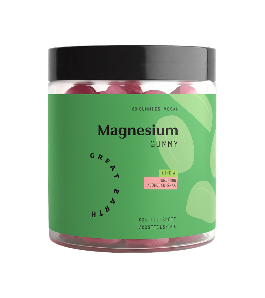 Magnesium Gummy - jordgubb/lime