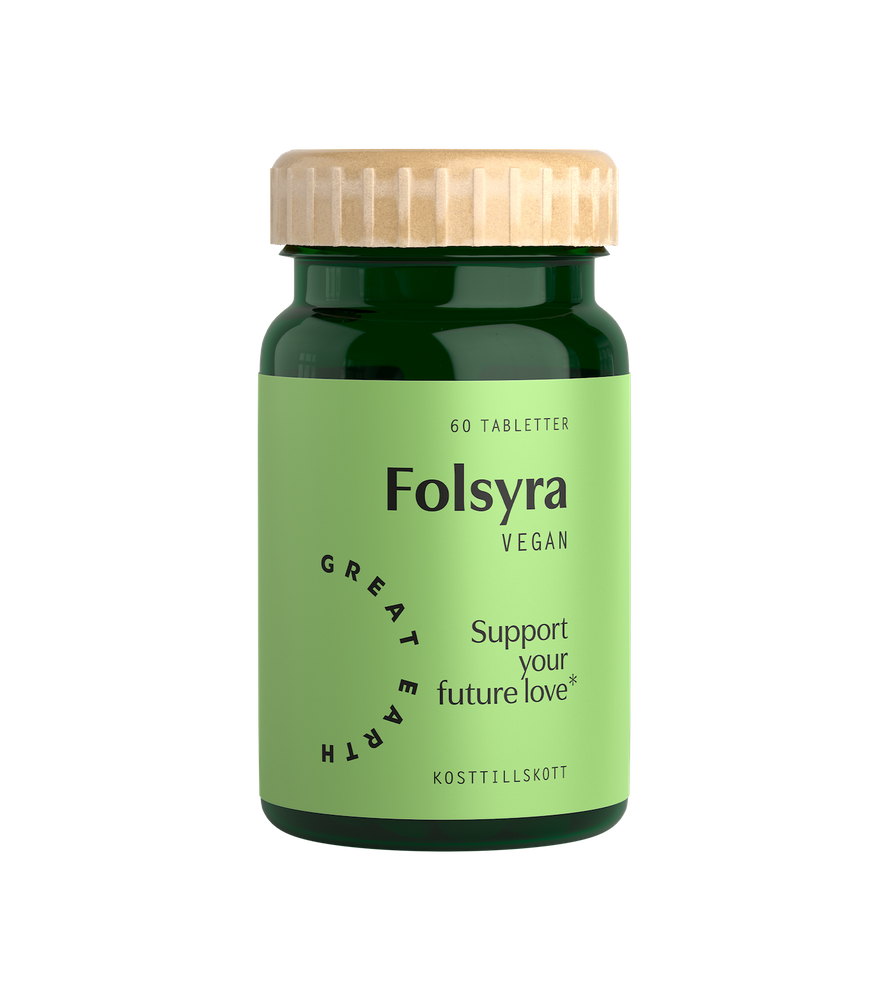 Folsyra 60 tab, Preglife