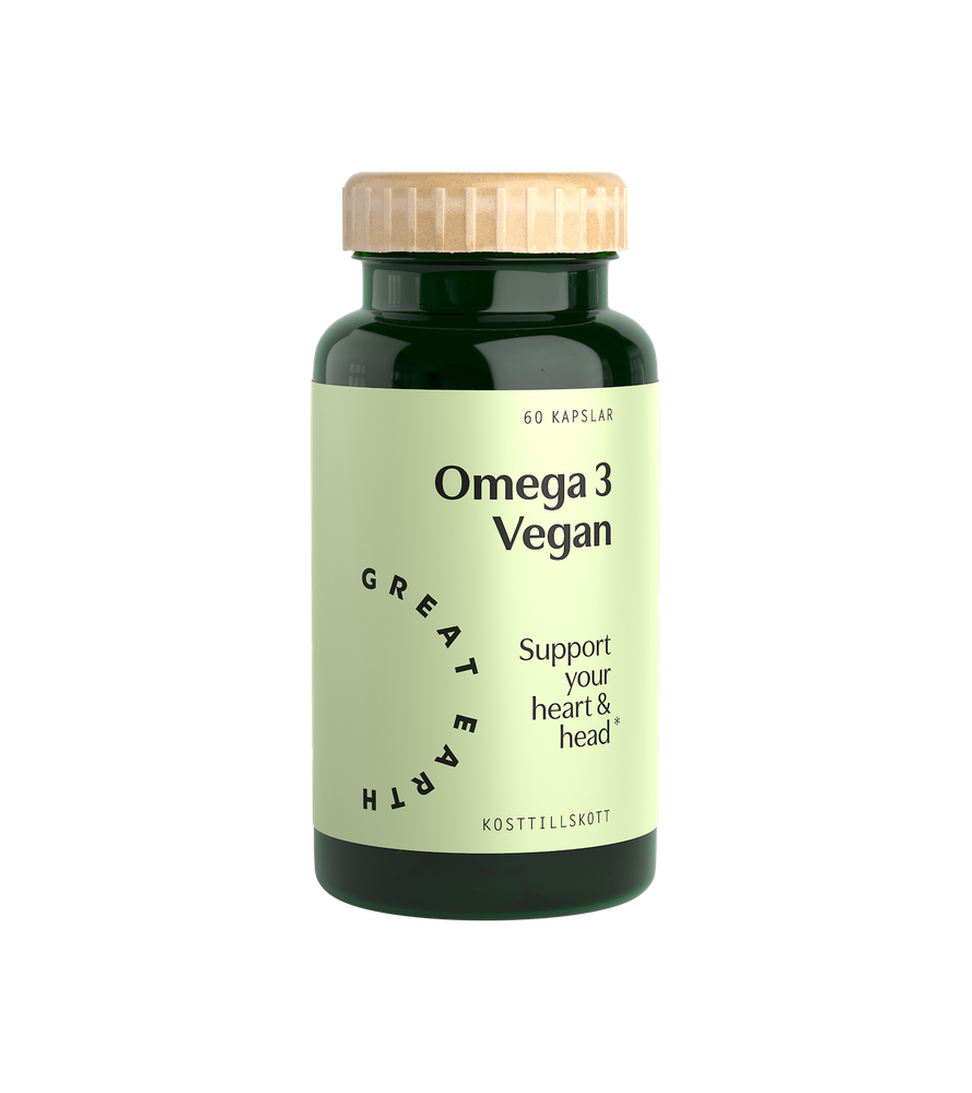 Omega 3 Vegan, 60 kaps, Preglife