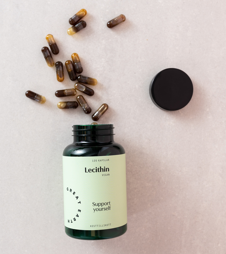 Lecithin, 120 kaps - Preglife