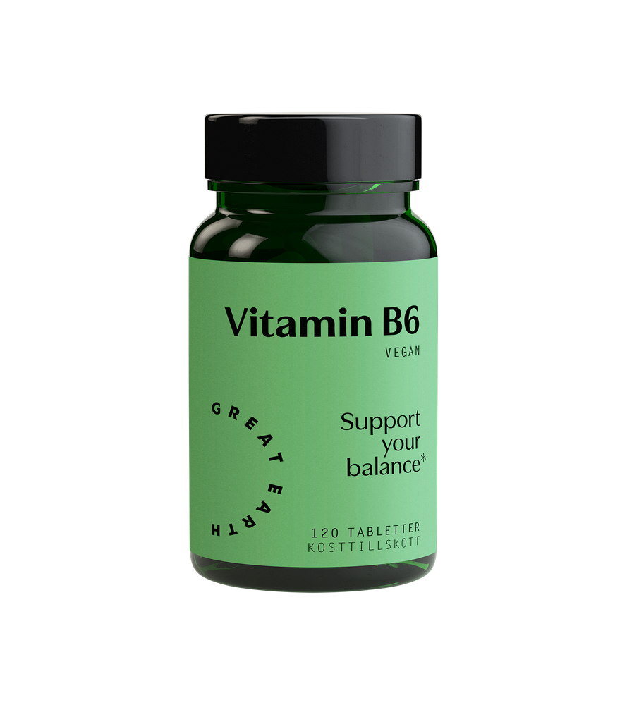 Vitamin B6, 120 tabl, Preglife